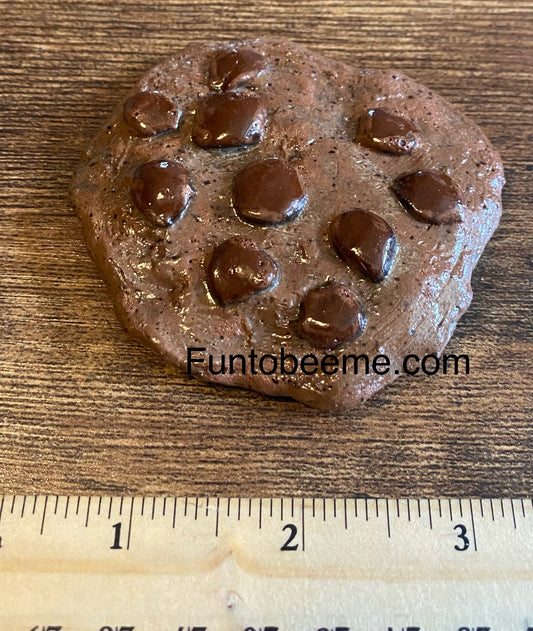 Chocolate chip paperweight